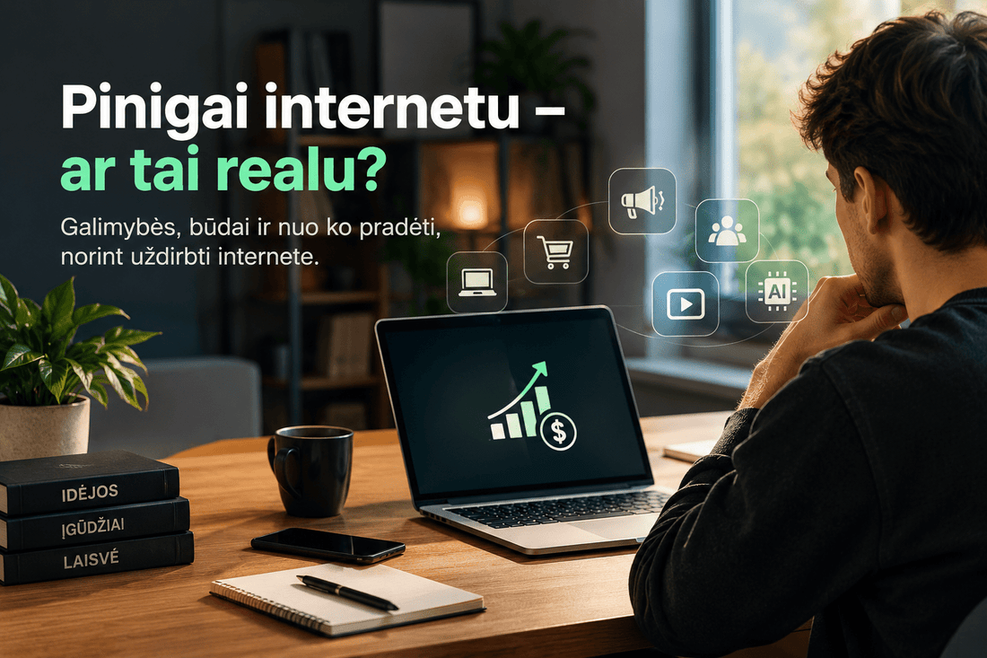 Pinigai Internetu - Ar Tai Realu? - NePakeičiamas